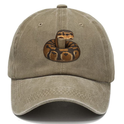 snake portrait design Hat