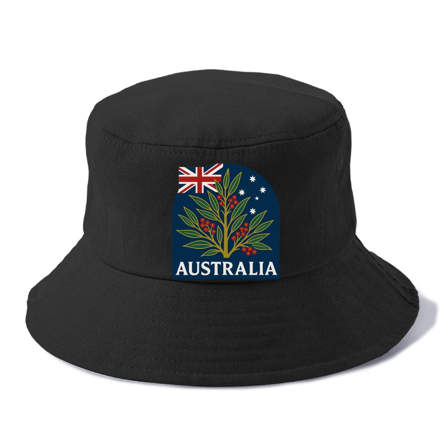 Australian Botanical Emblem Hat