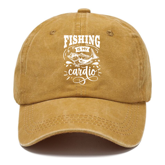 Fishing is my cardio Hat