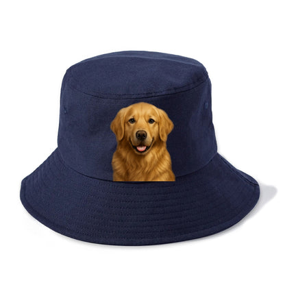Golden Retriever Portrait Hat
