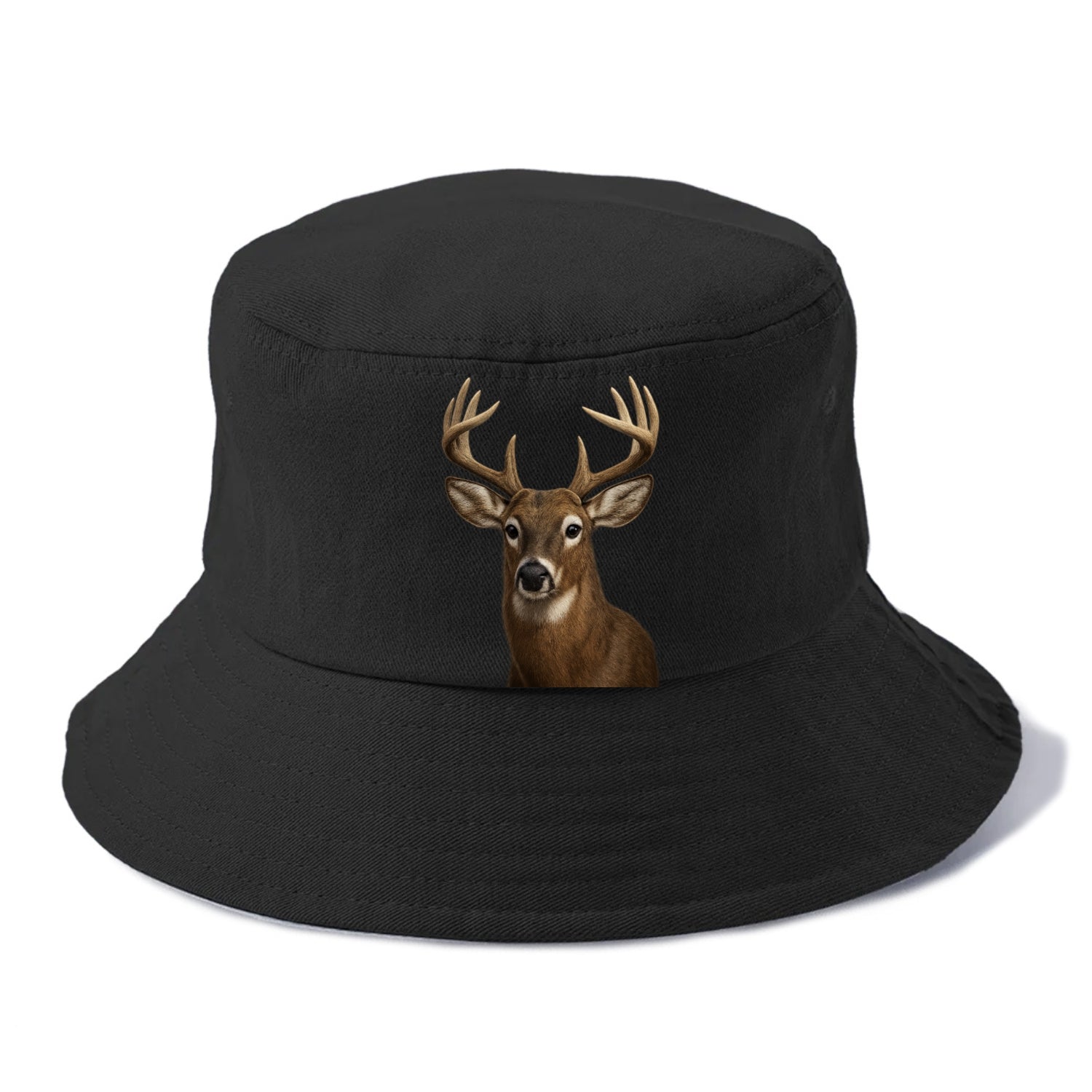 deer portrait design Hat