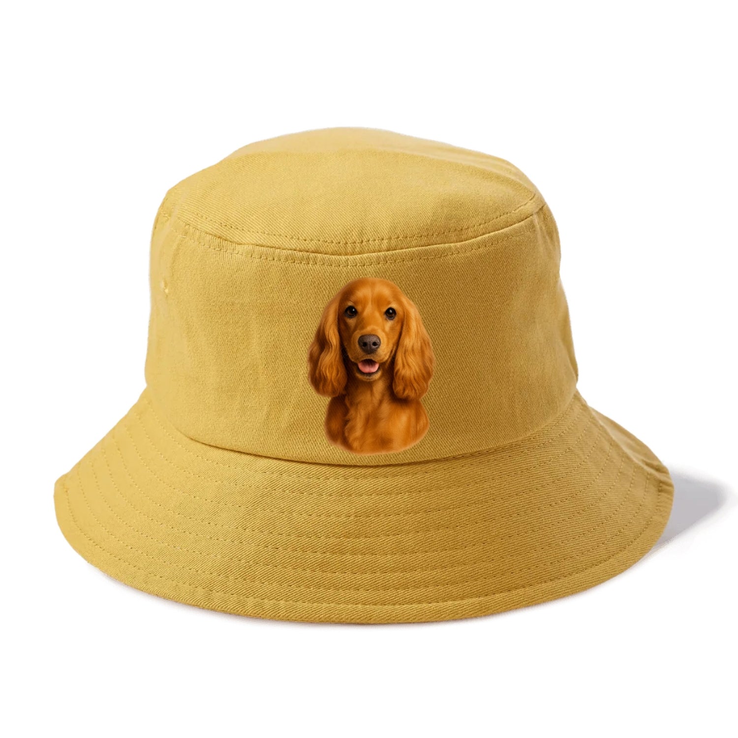 cocker spaniel portrait design Hat