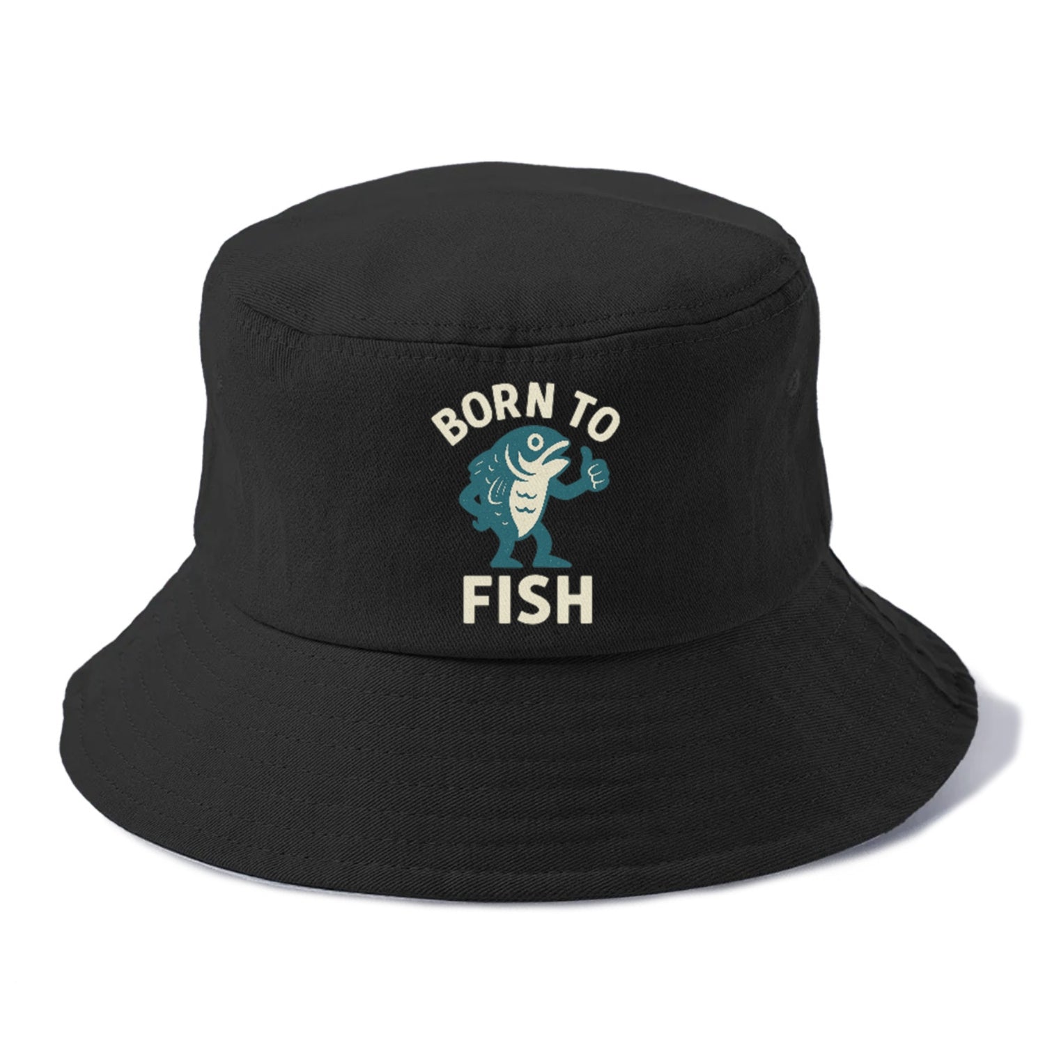 born to fish Hat