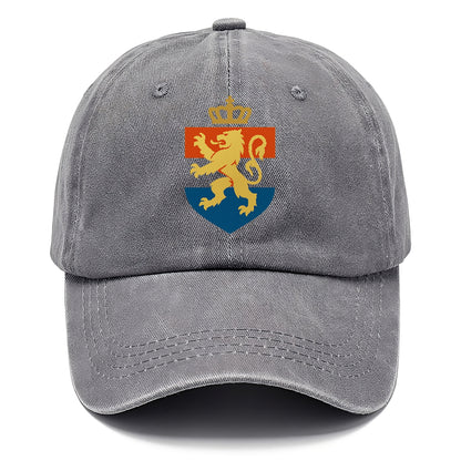 royal lion emblem Hat