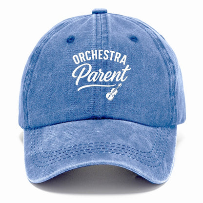 orchestra parent life black design Hat
