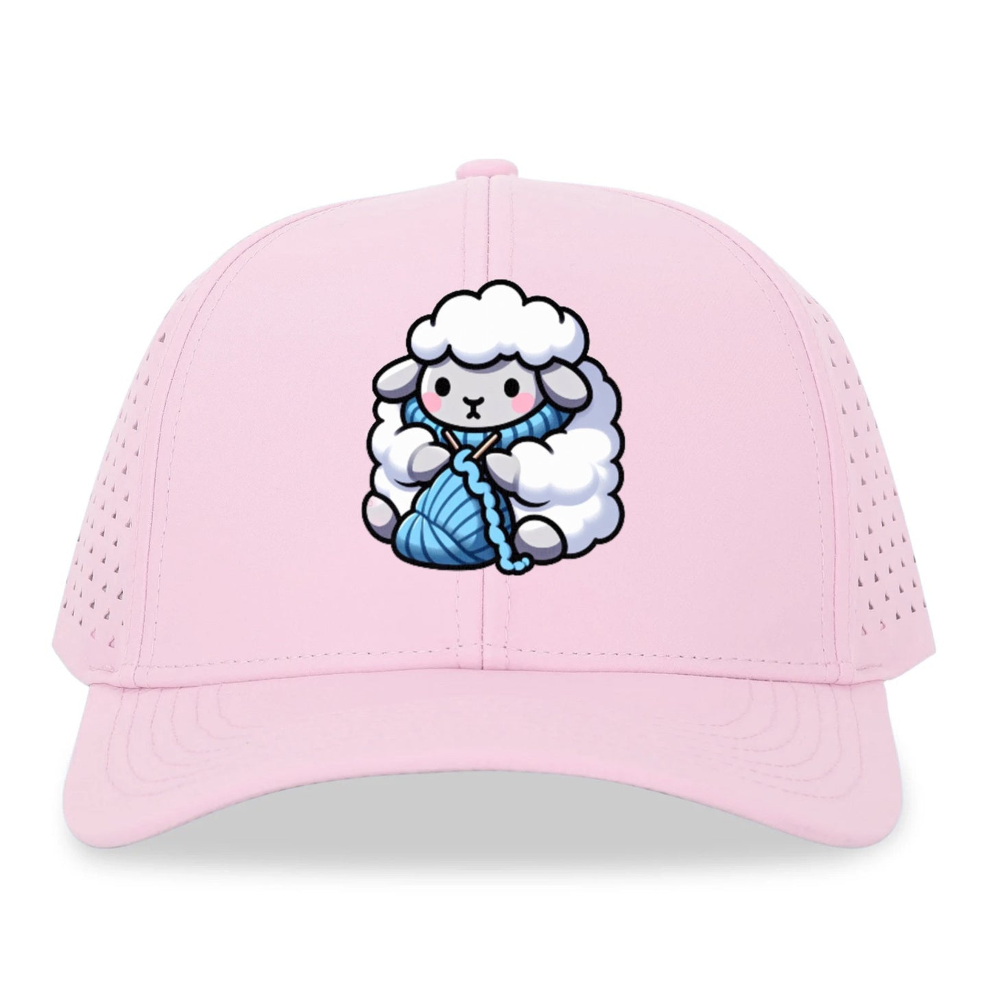 sheep knitting scarf Hat