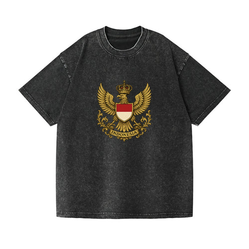 Royal Garuda Logo Vintage T-shirt