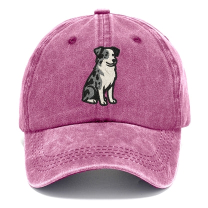 miniature-american-shepherd-blue-merle-loyal-spirit Hat