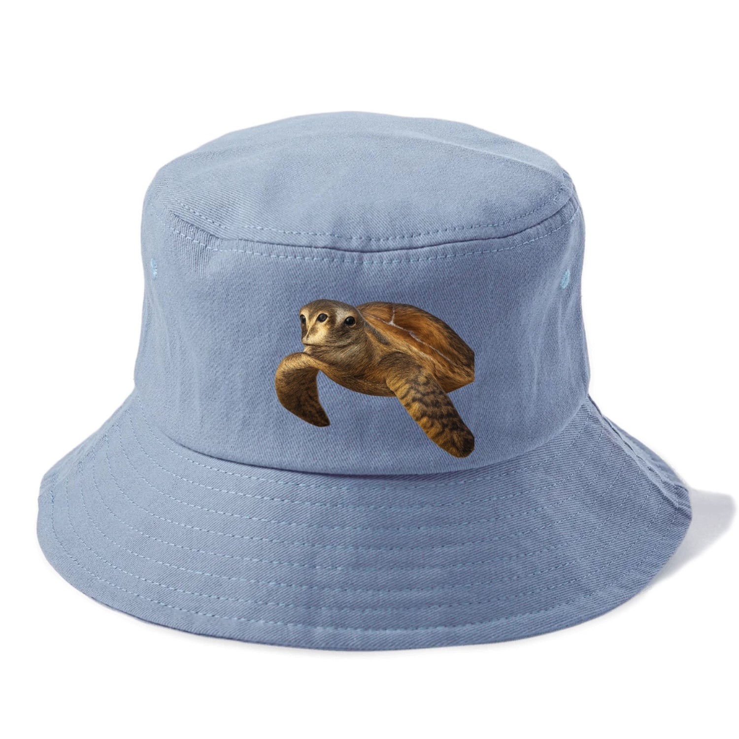 sea turtle portrait design Hat