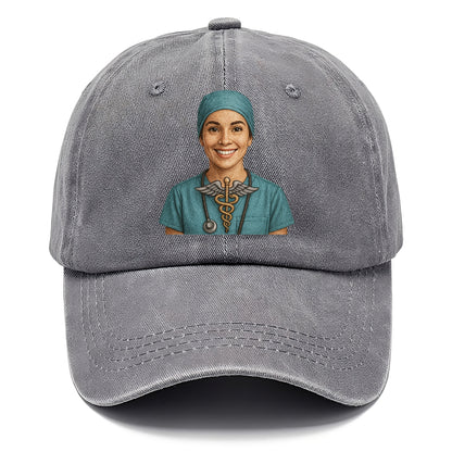 smiling healthcare hero portrait Hat