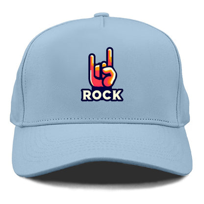 hand horn rock 2 Hat