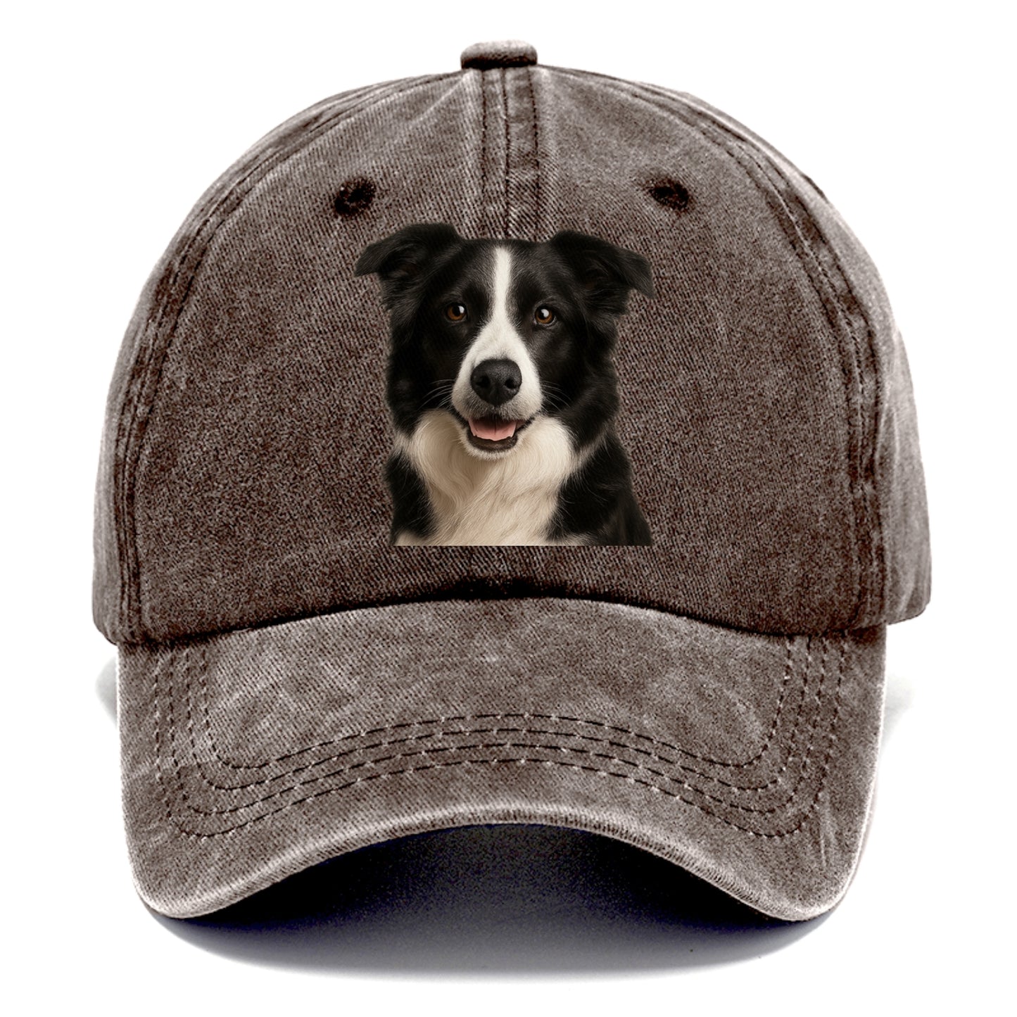 border collie: agile mind, loyal heart Hat