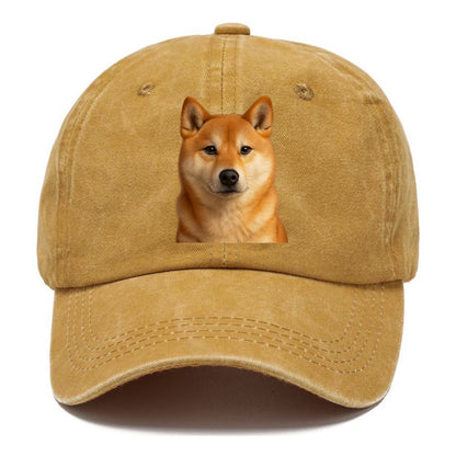 shiba inu portrait design Hat