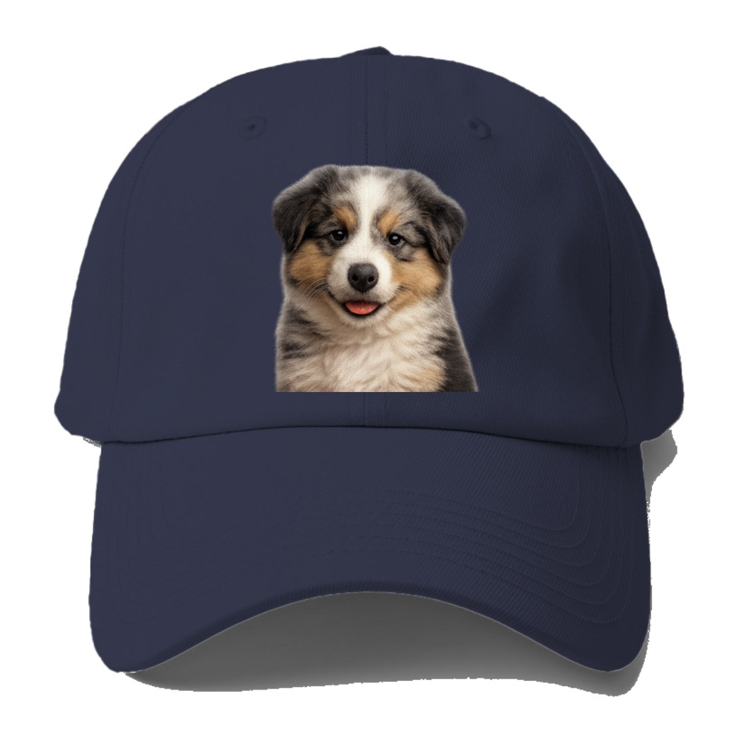 australian shepherd puppy portrait design Hat