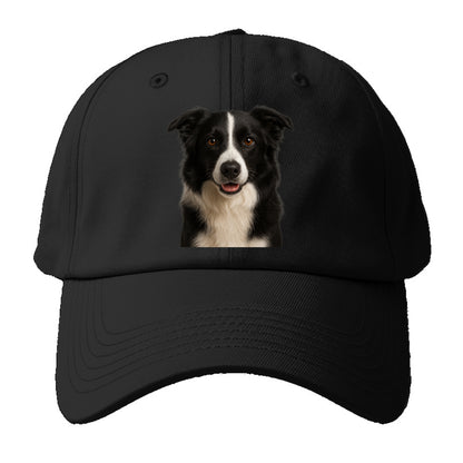 border collie intelligent companion Hat