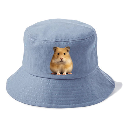 cute realistic hamster illustration portrait Hat