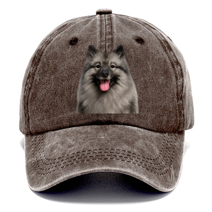 keeshond: silver fox spirit Hat