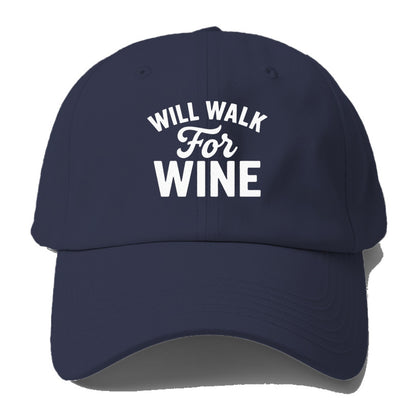 will walk for wine Hat
