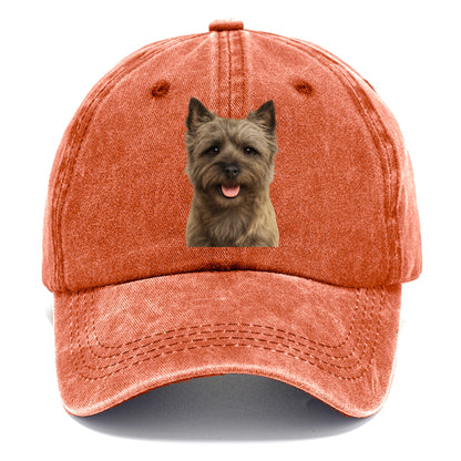 cairn terrier: spirited & charming scamp Hat