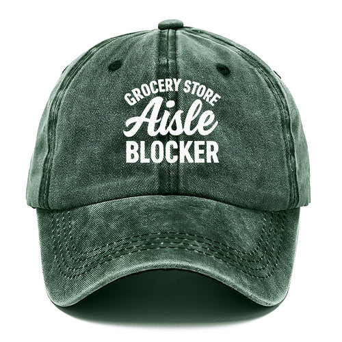 Grocery Store Aisle Blocker Humor Classic Cap