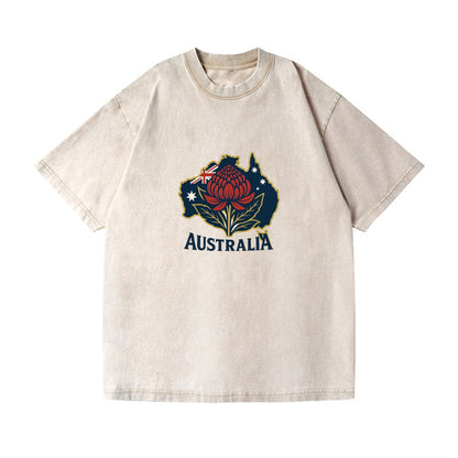 Australian Floral Map Hat