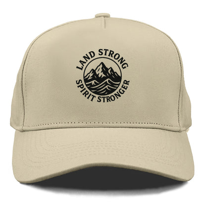 land strong spirit stronger Hat