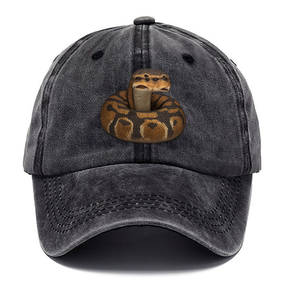 snake portrait design Hat