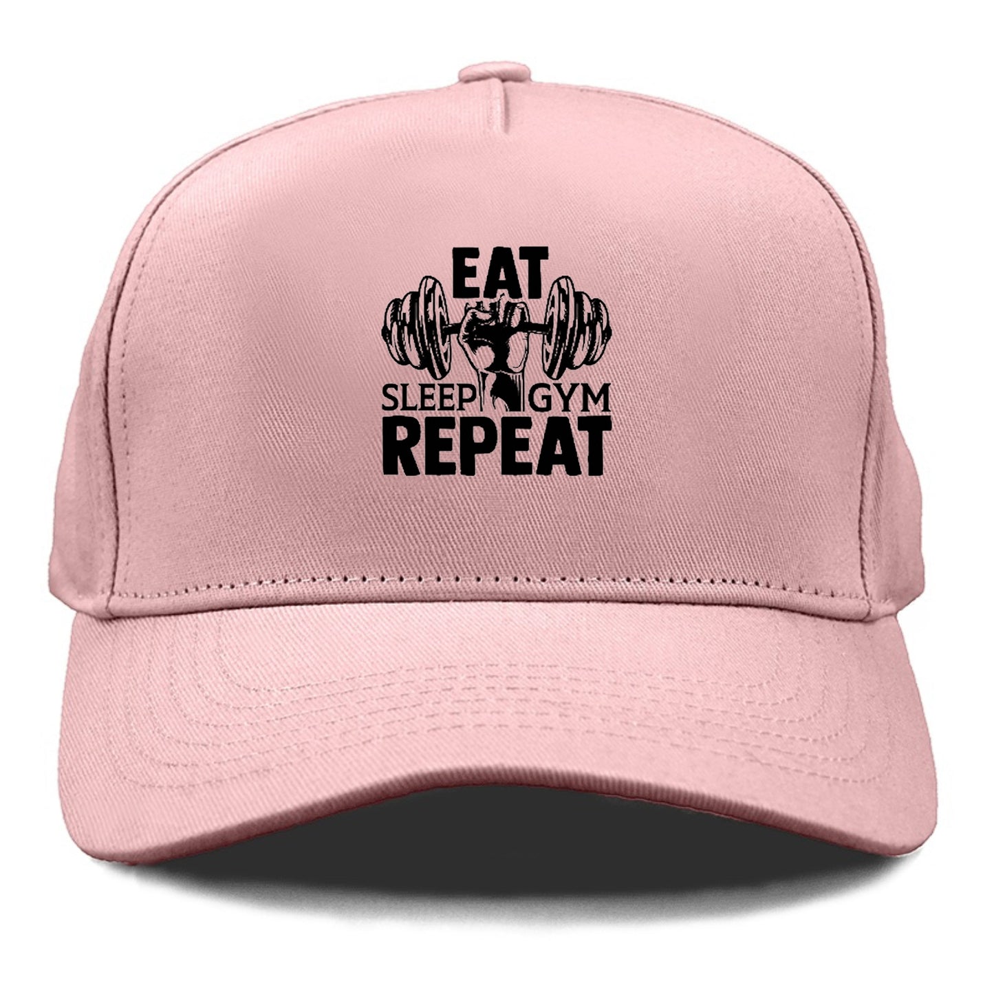 eat sleep gym repeat Hat
