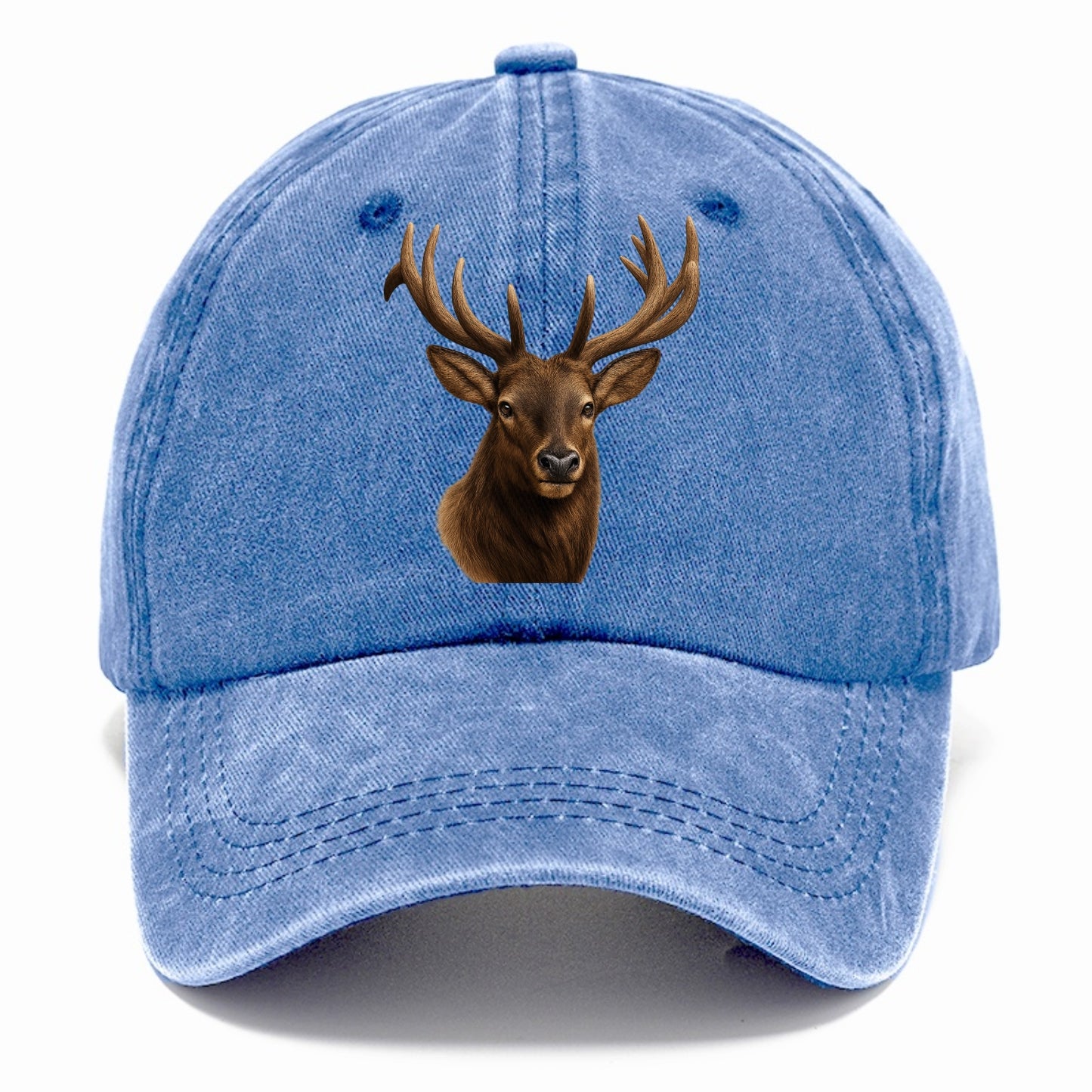 elk portrait design Hat