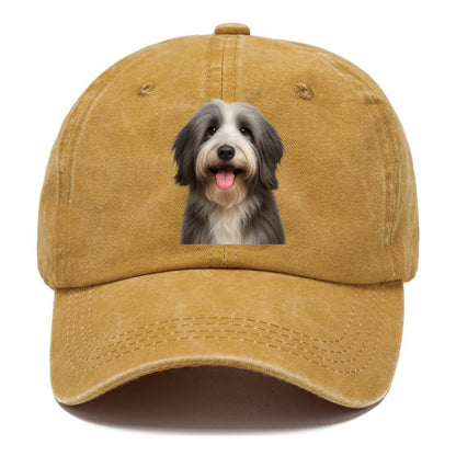 bearded collie: spirited, shaggy soul Hat