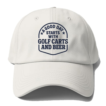 golf and leisure slogan Hat