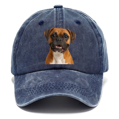 boxer: noble brute. fierce heart. Hat