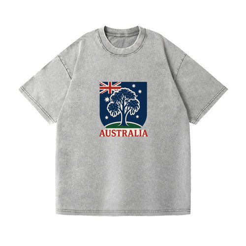 Australian Emblem With Text Vintage T-shirt