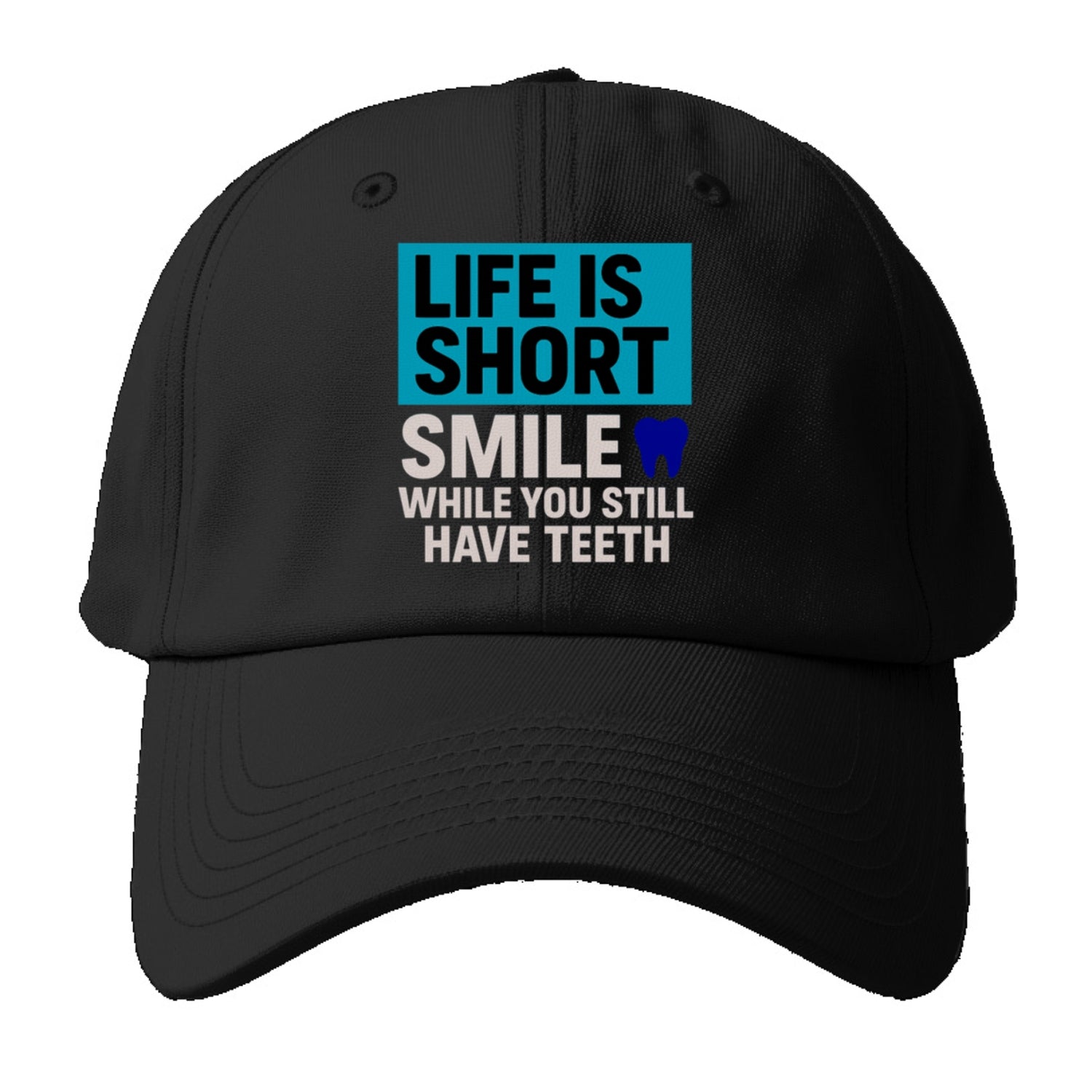 life short smile while Hat