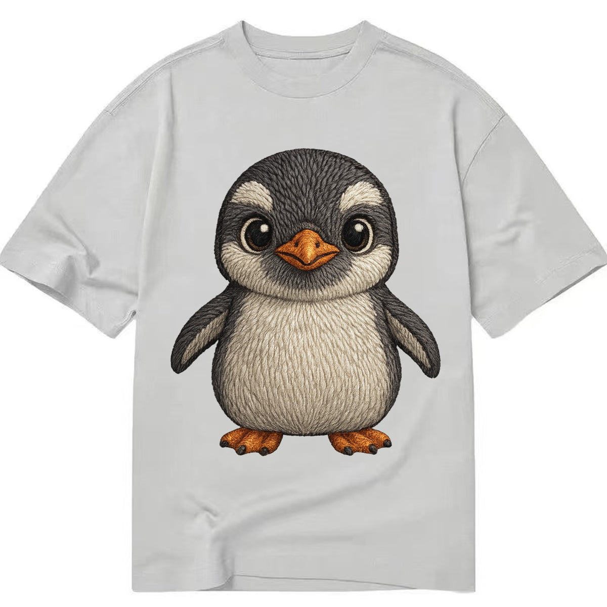Baby Gentoo Penguin Classic T-shirt – grey
