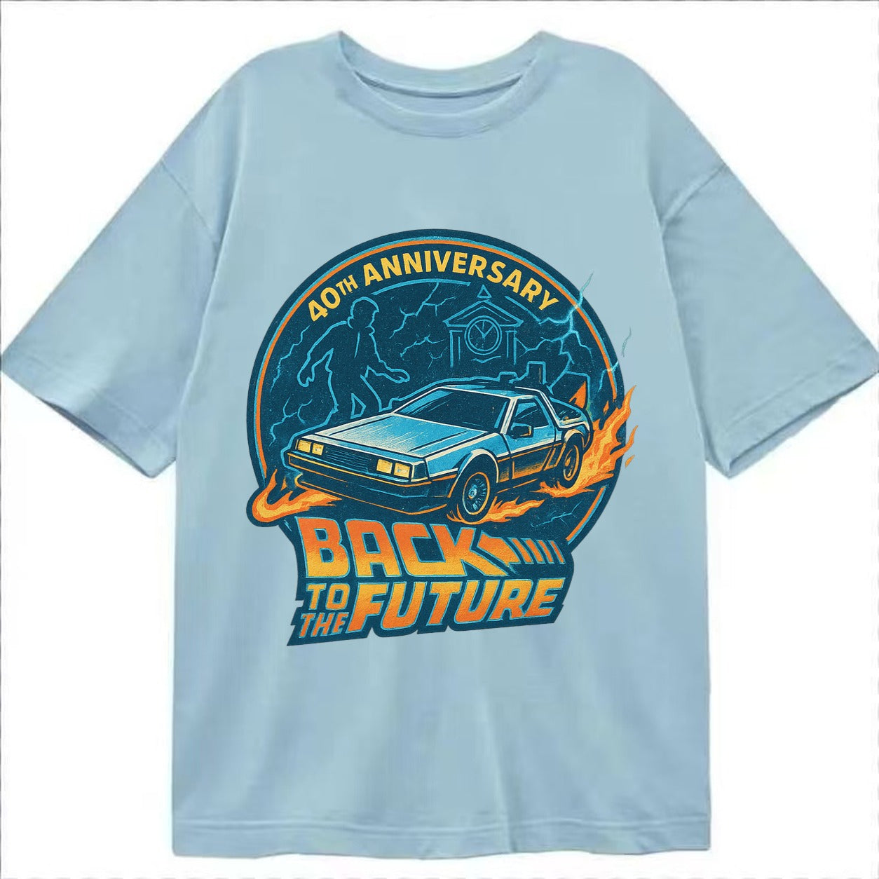 Light Blue — front view