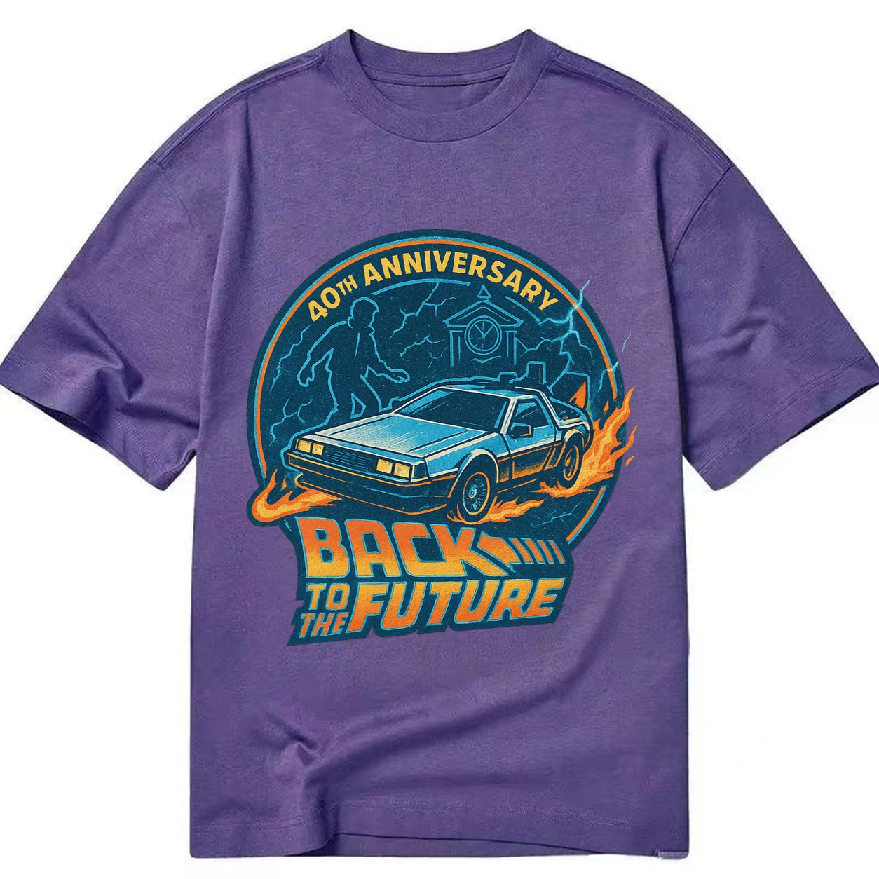 Purple — front view