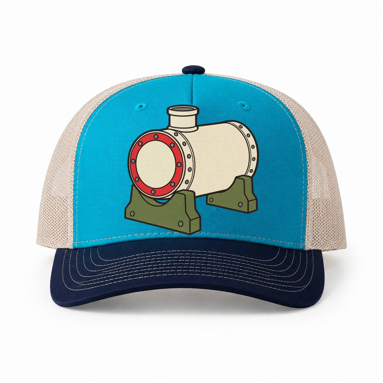 Teal-Navy — front view