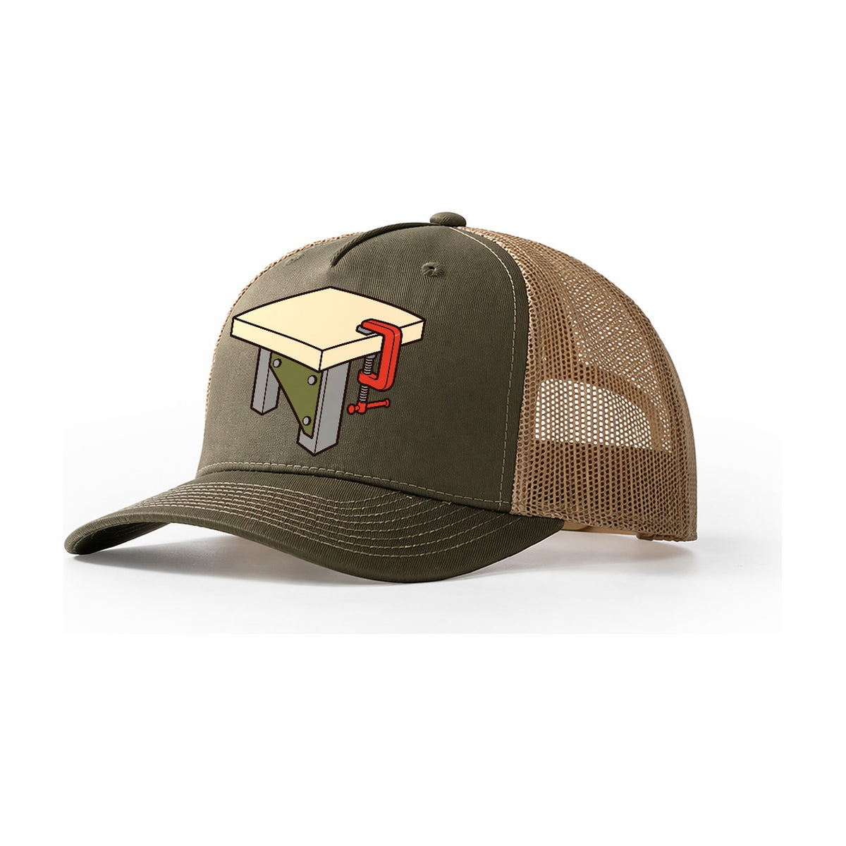 Baseboard Corner Model Railways Trucker Hat – Olive Khaki