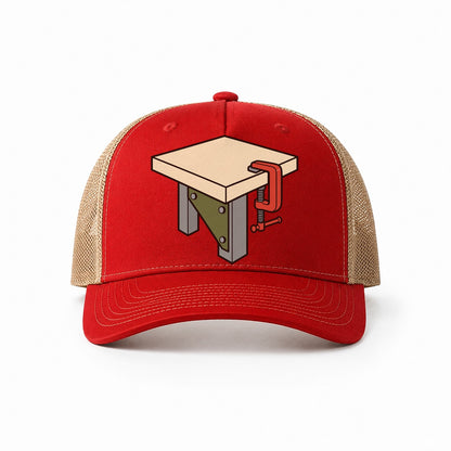 Red-Khaki — front view