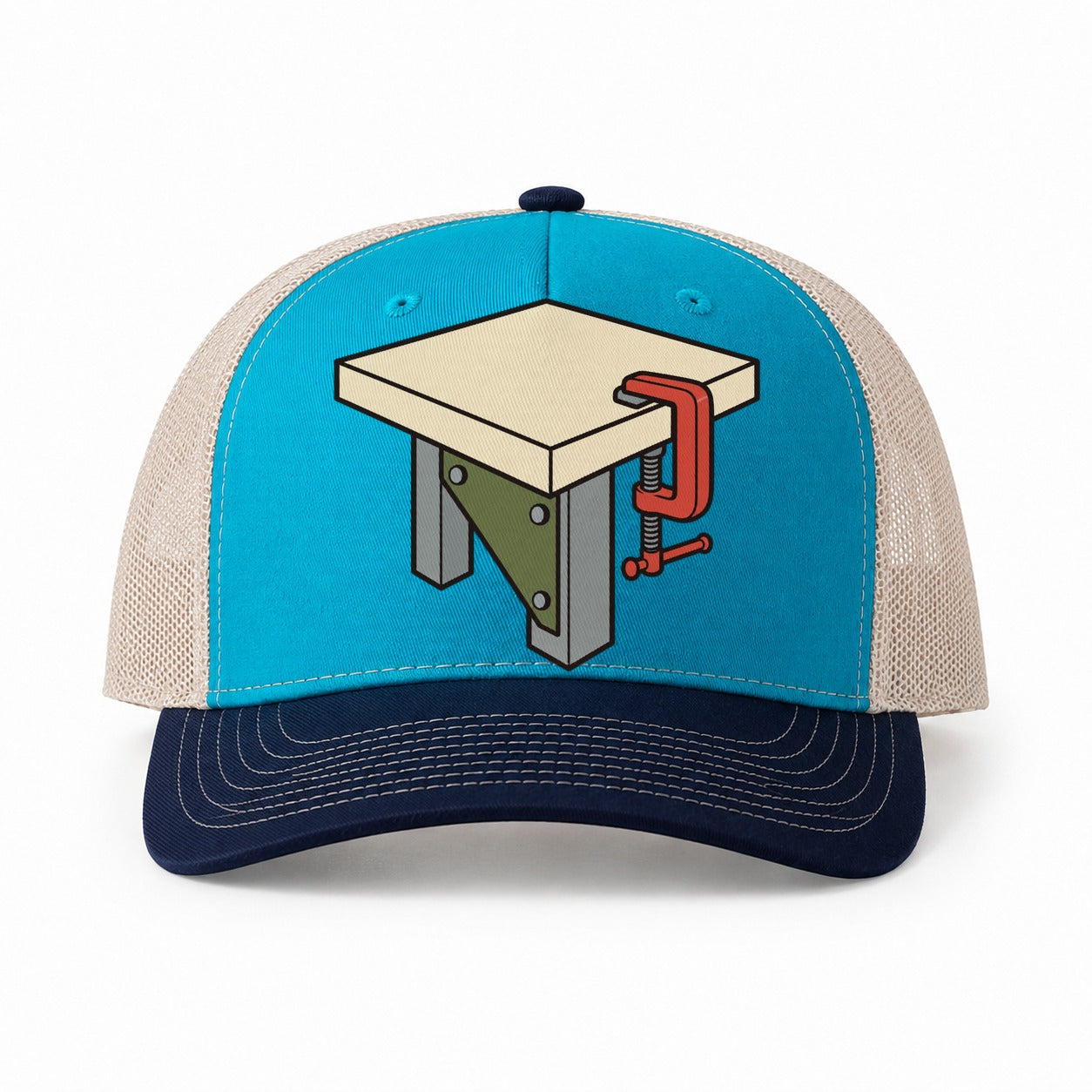 Teal-Navy — front view