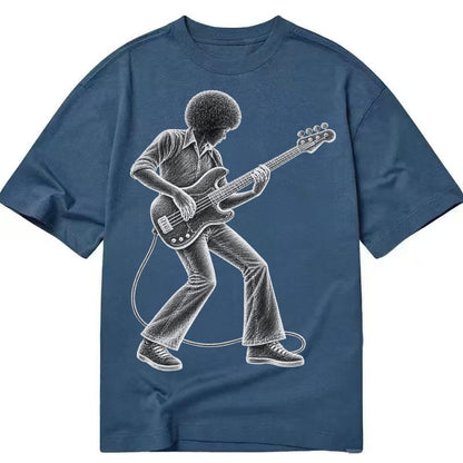 Bass guitarist slap technique - Classic T-shirt – Twilight