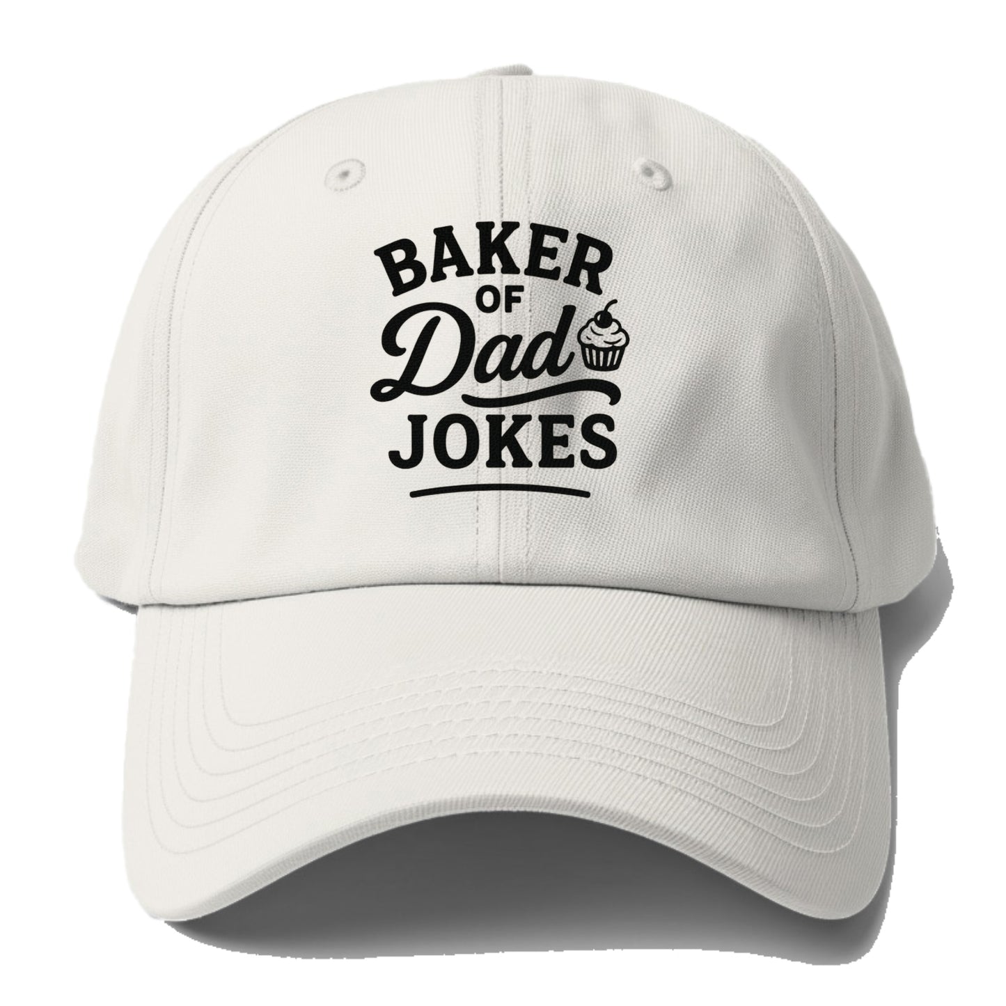 baker dad jokes cherry topping Hat