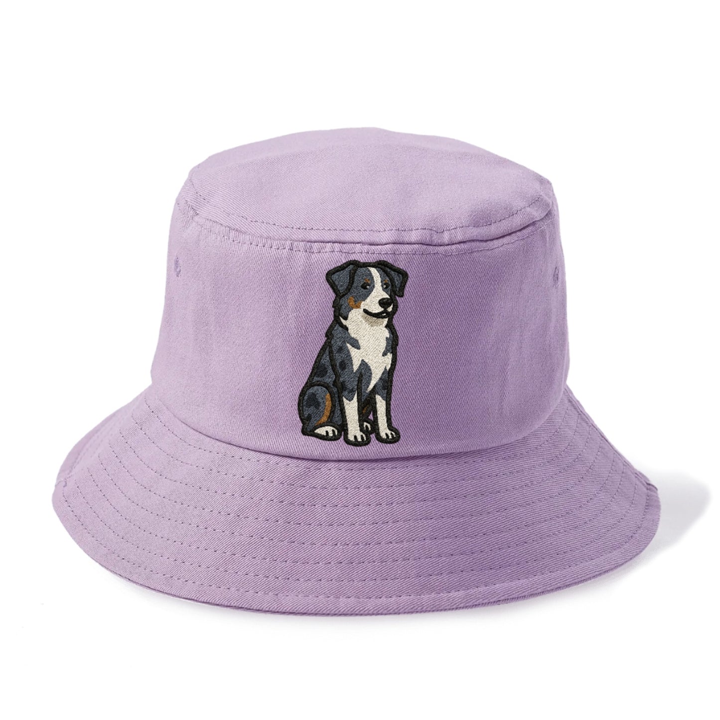 australian-shepherd-blue-merle-vibrant-spirit Hat