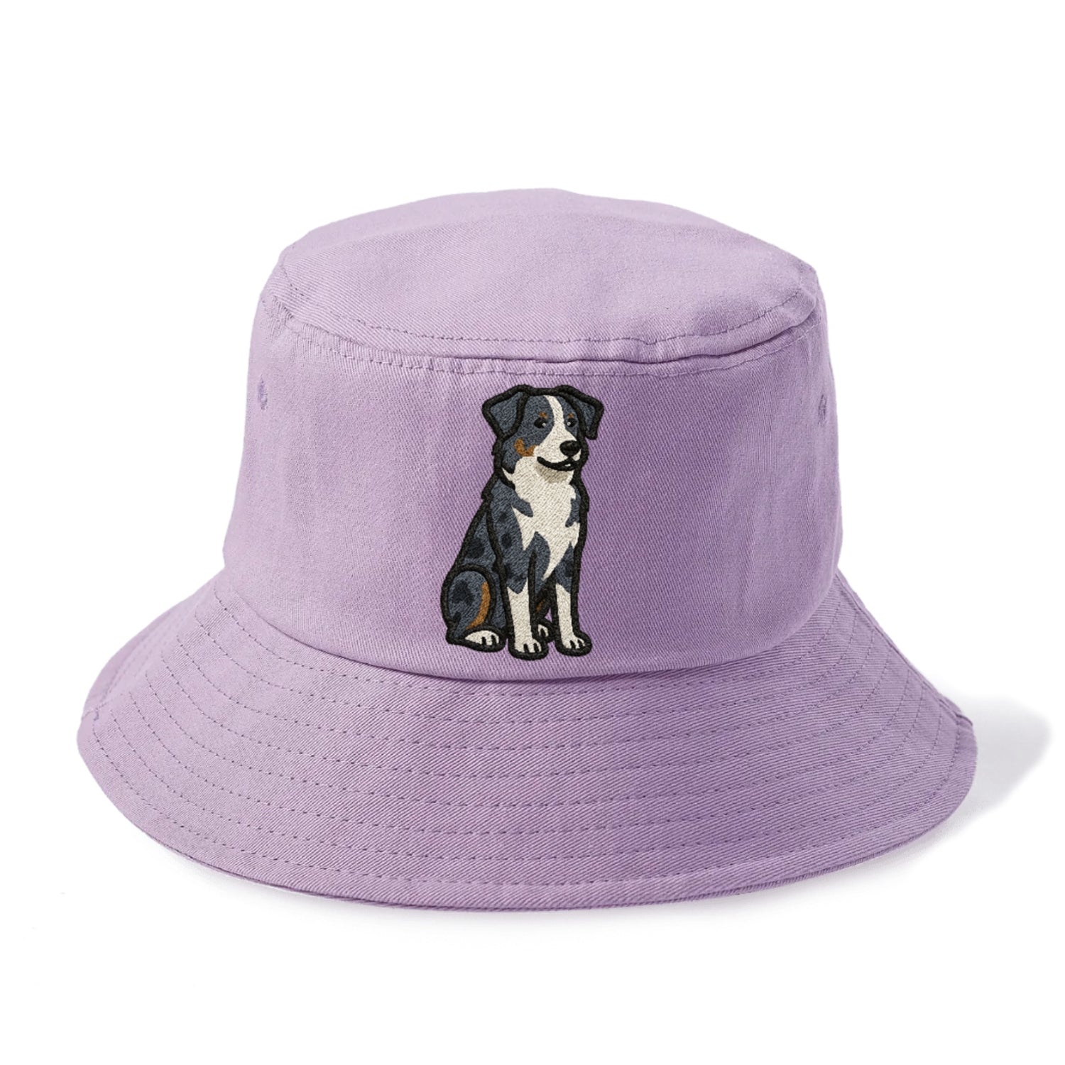 australian-shepherd-blue-merle-vibrant-spirit Hat