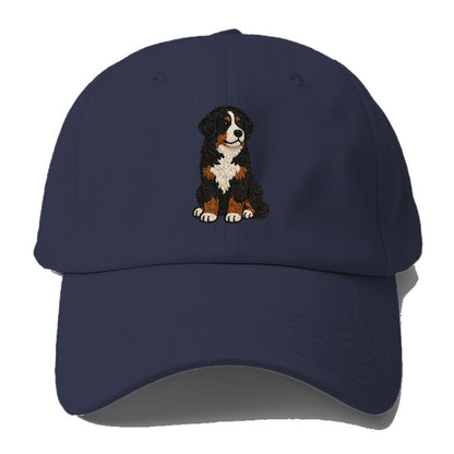 bernedoodle-tricolor-curly-playful-charm Hat