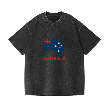Australian Flag Map Hat