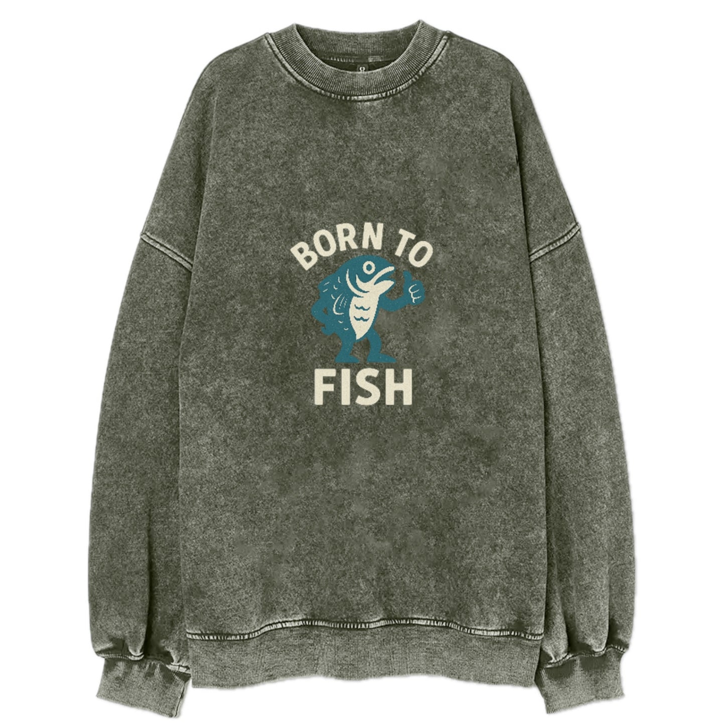 born to fish Hat