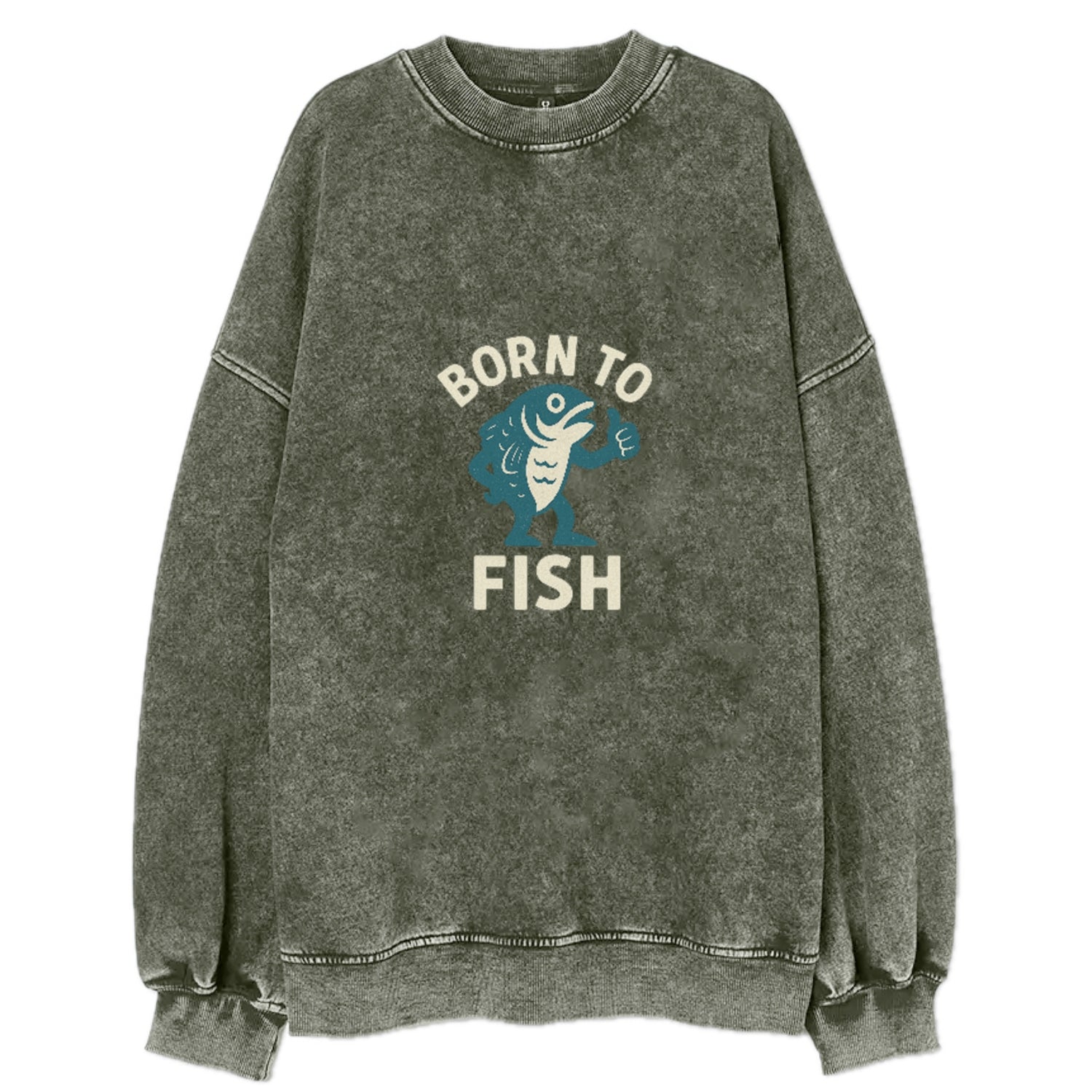 born to fish Hat