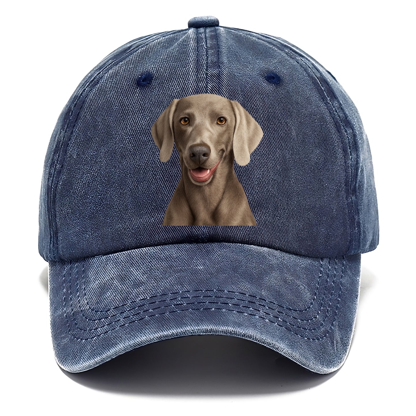 weimaraner portrait design Hat